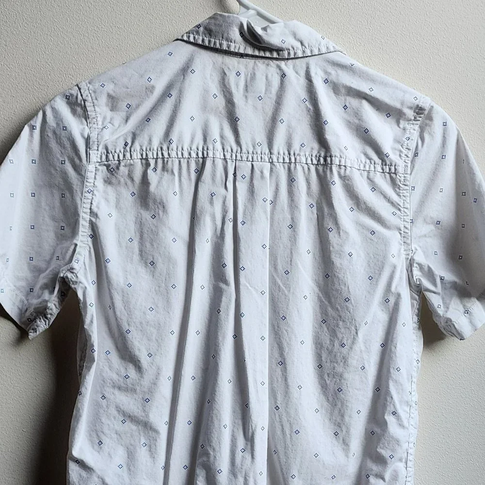Children's Place White Button Down Shirt Size 10/12